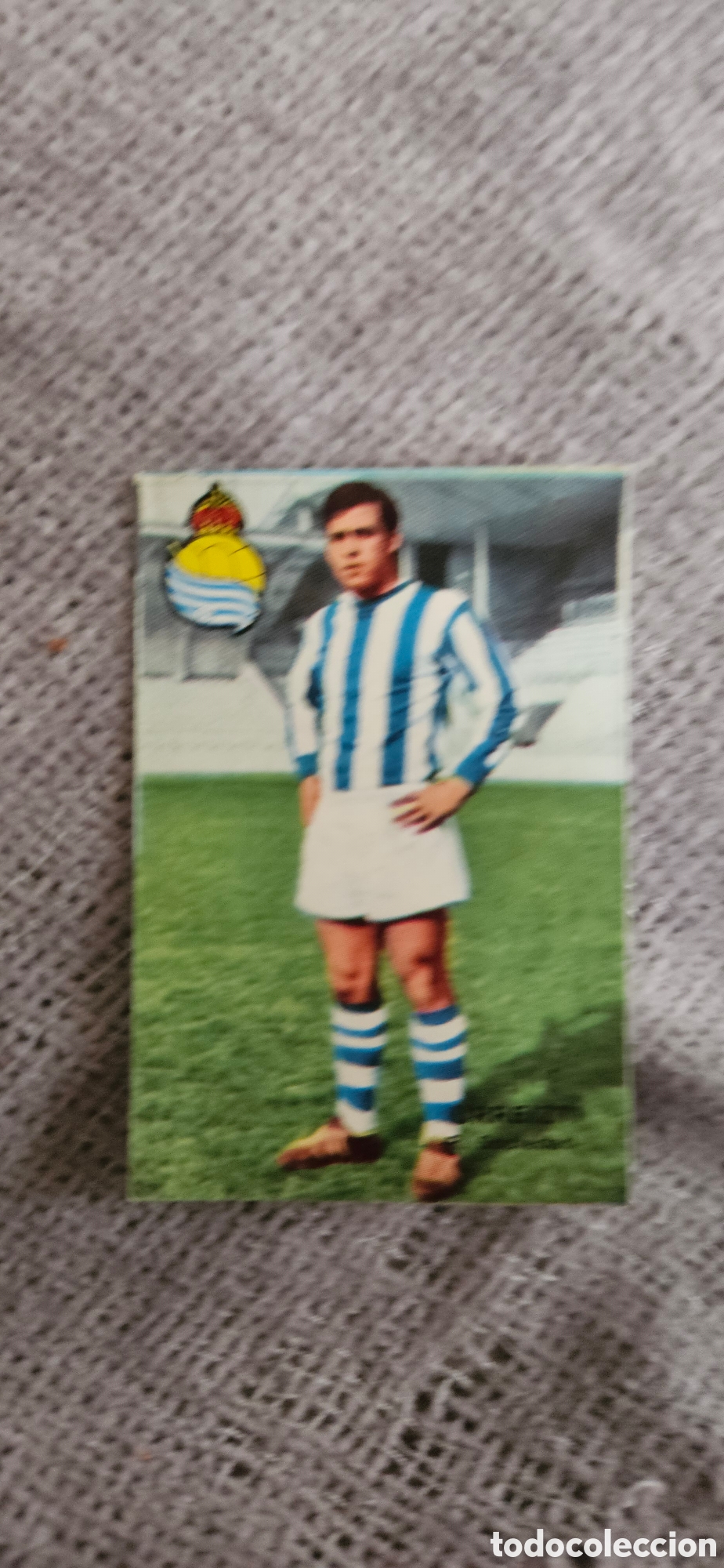 Cromos de f&uacute;tbol: Urreizti eal sociedad zaragoza disgra 1967 1968 fher campeonato de liga despegado