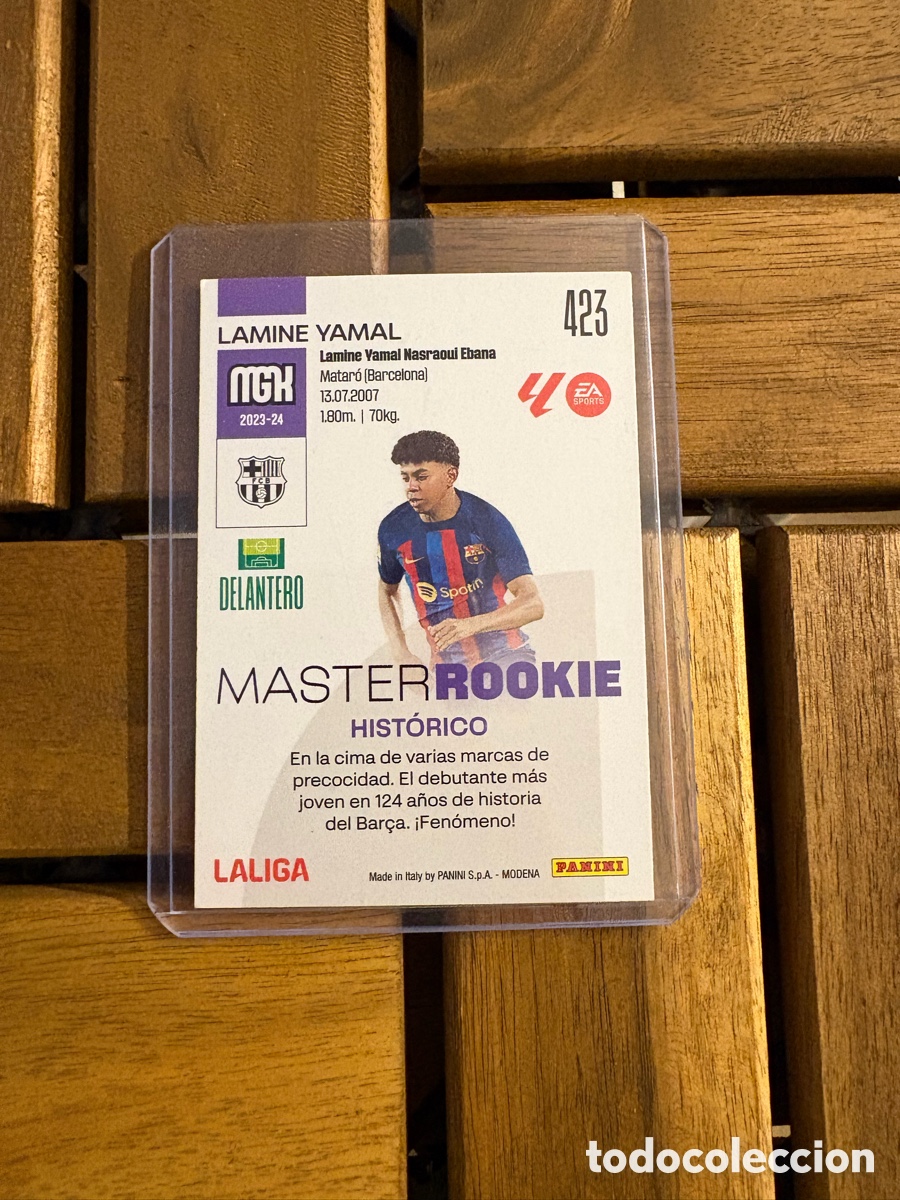 Cromos de f&uacute;tbol: Lamine Yamal master rookie - Foto 6