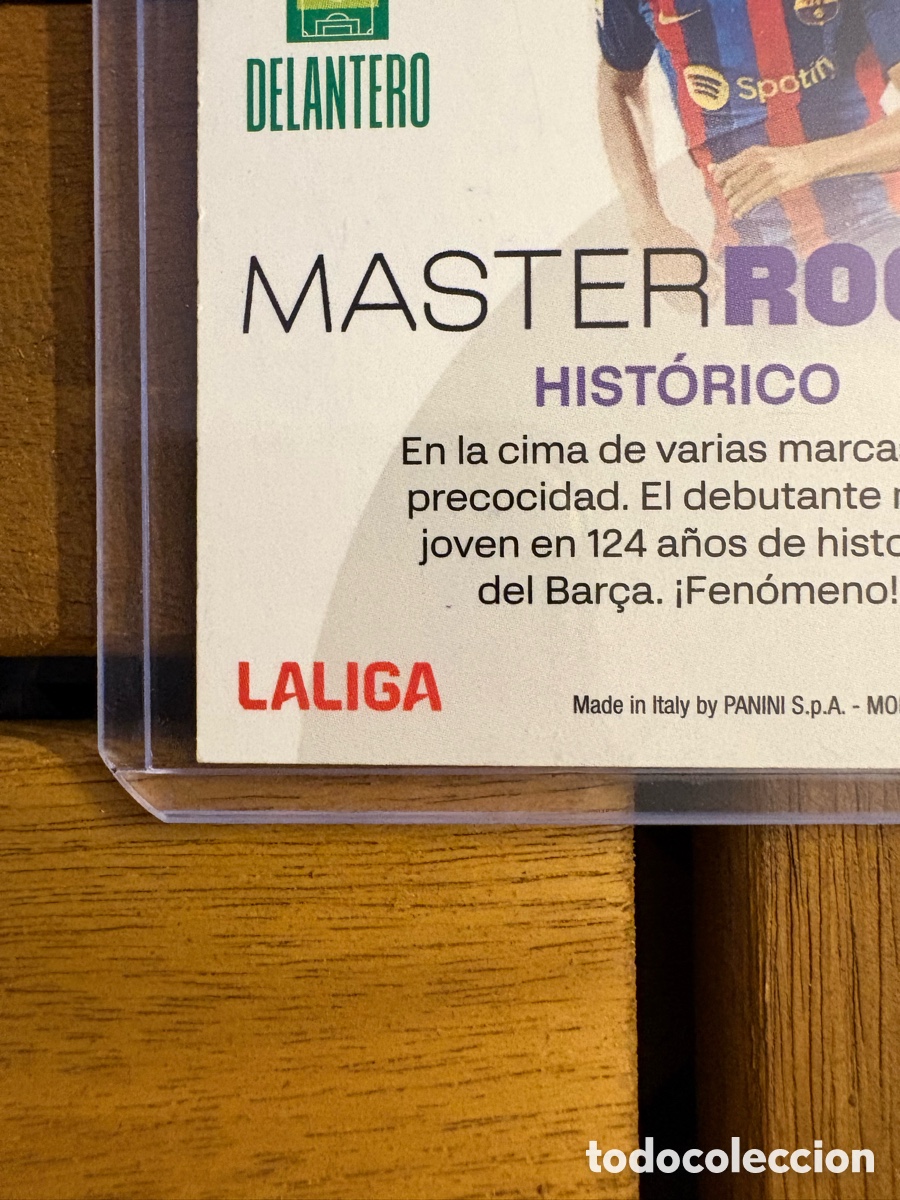 Cromos de f&uacute;tbol: Lamine Yamal master rookie - Foto 8