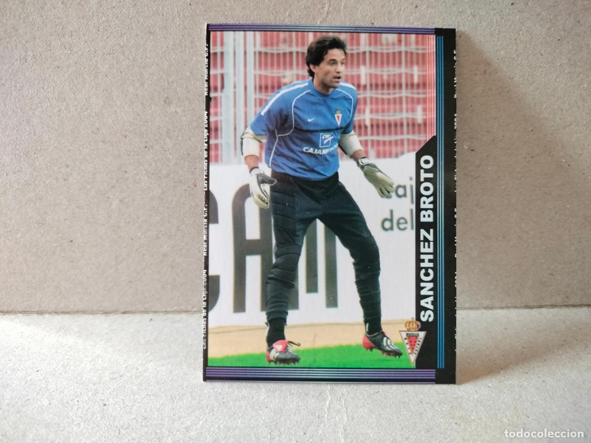Cromos de f&uacute;tbol: CROMO FUTBOL LAS FICHAS DE LA LIGA MURCIA 2003 2004 SANCHEZ BROTO NUMERO 464