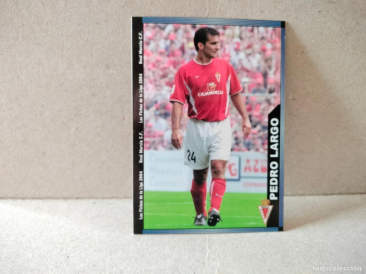 Cromos de f&uacute;tbol: CROMO FUTBOL LAS FICHAS DE LA LIGA MURCIA 2003 2004 PEDRO LARGO NUMERO 467