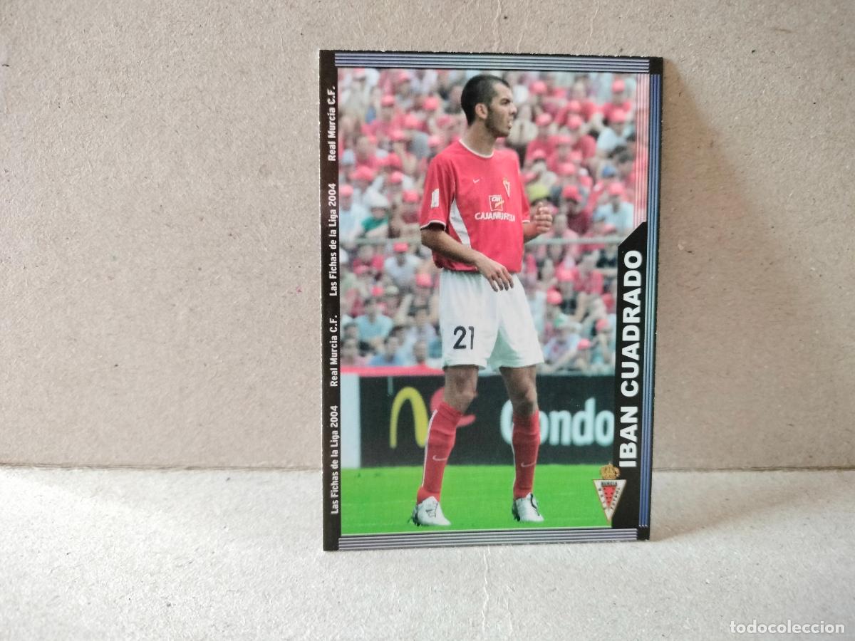 Cromos de f&uacute;tbol: CROMO FUTBOL LAS FICHAS DE LA LIGA MURCIA 2003 2004 IBAN CUADRADO NUMERO 468