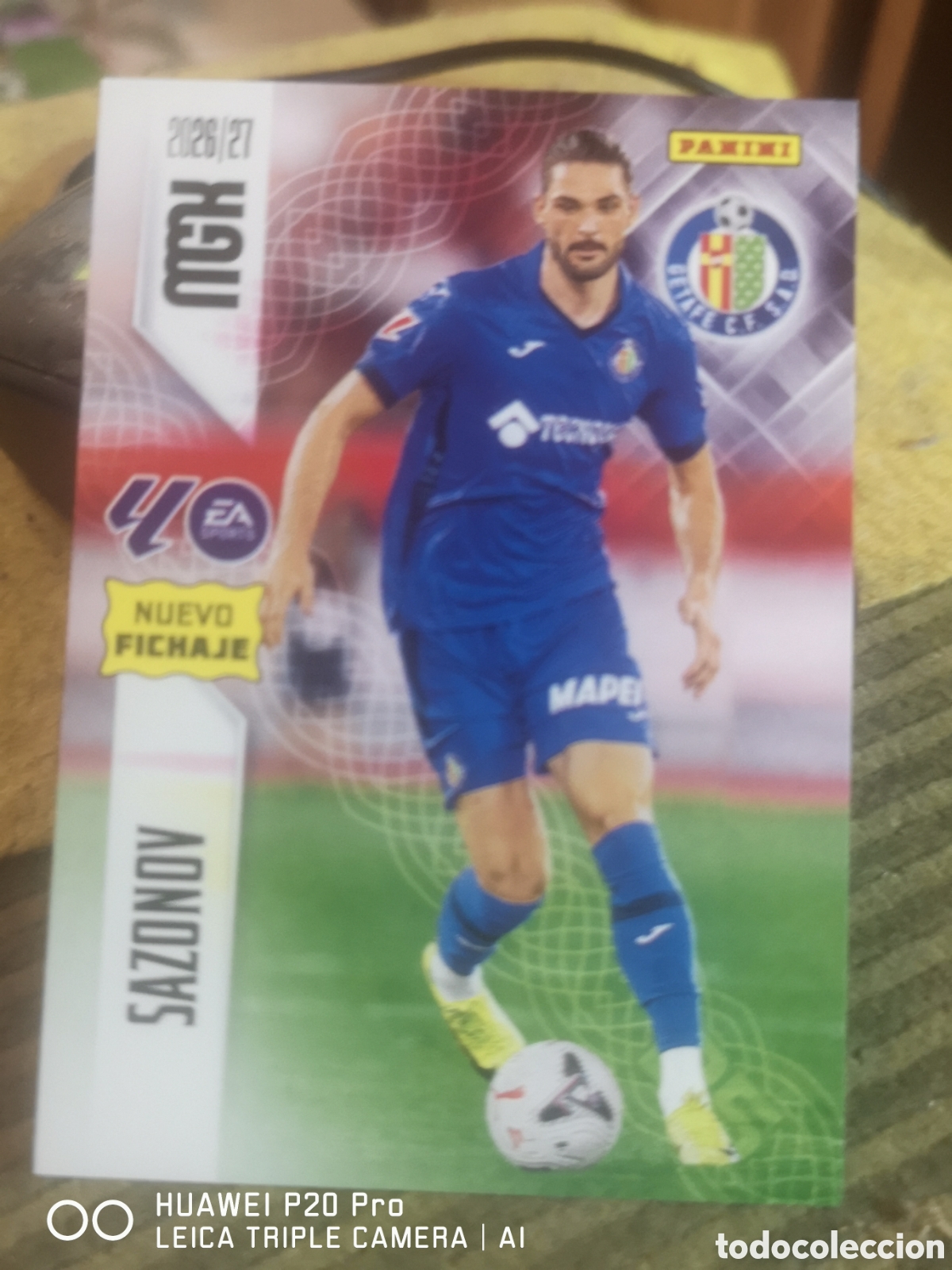 Cromos de f&uacute;tbol: MEGACRACKS 2026 2027 2026 27 SAZONOV NUEVO FICHAJE 457 - GETAFE