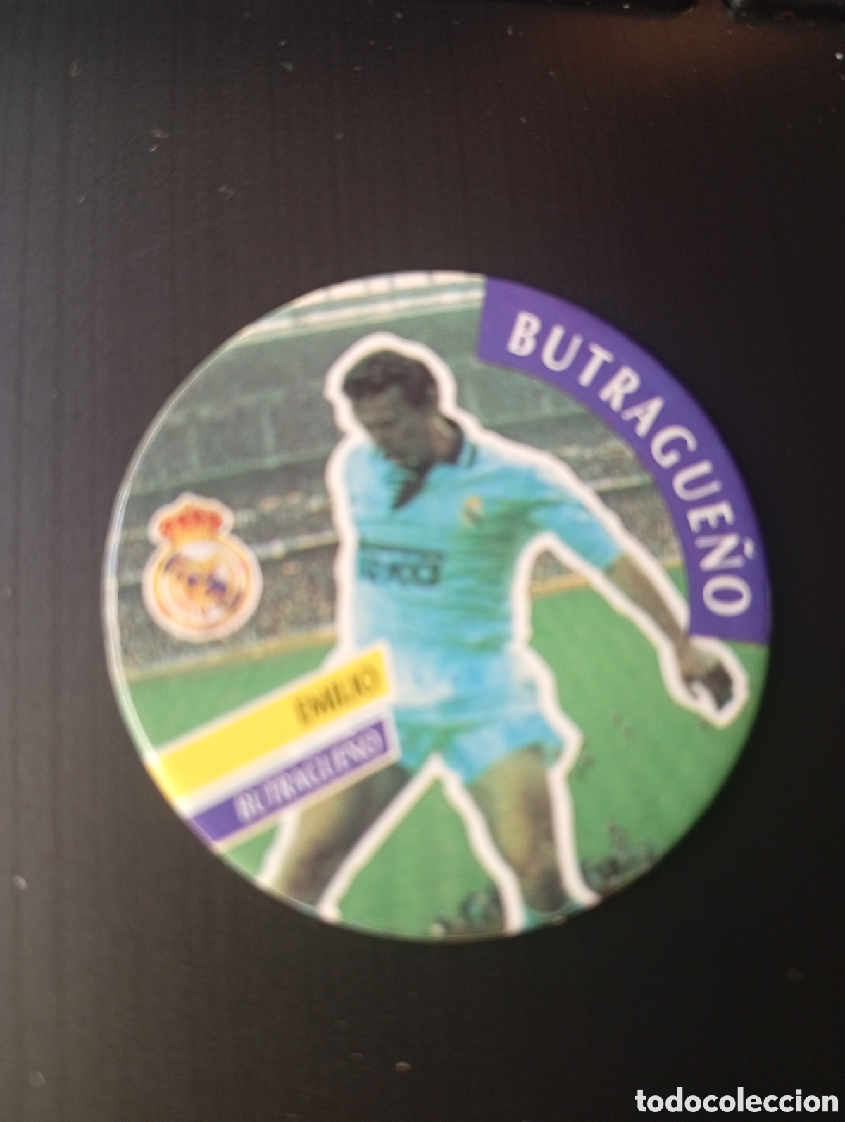 Cromos de f&uacute;tbol: CROMO - TAZO - CAPS DIARIO AS N &ordm; 110 - BUTRAGUE&Ntilde;O - REAL MADRID