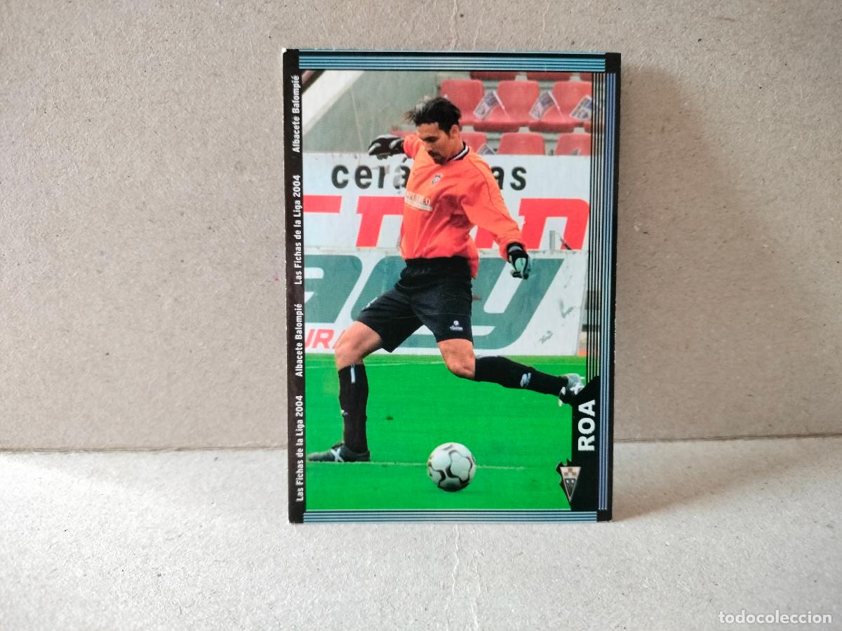 Cromos de f&uacute;tbol: CROMO FUTBOL LAS FICHAS DE LA LIGA ALBACETE 2003 2004 ROA NUMERO 517