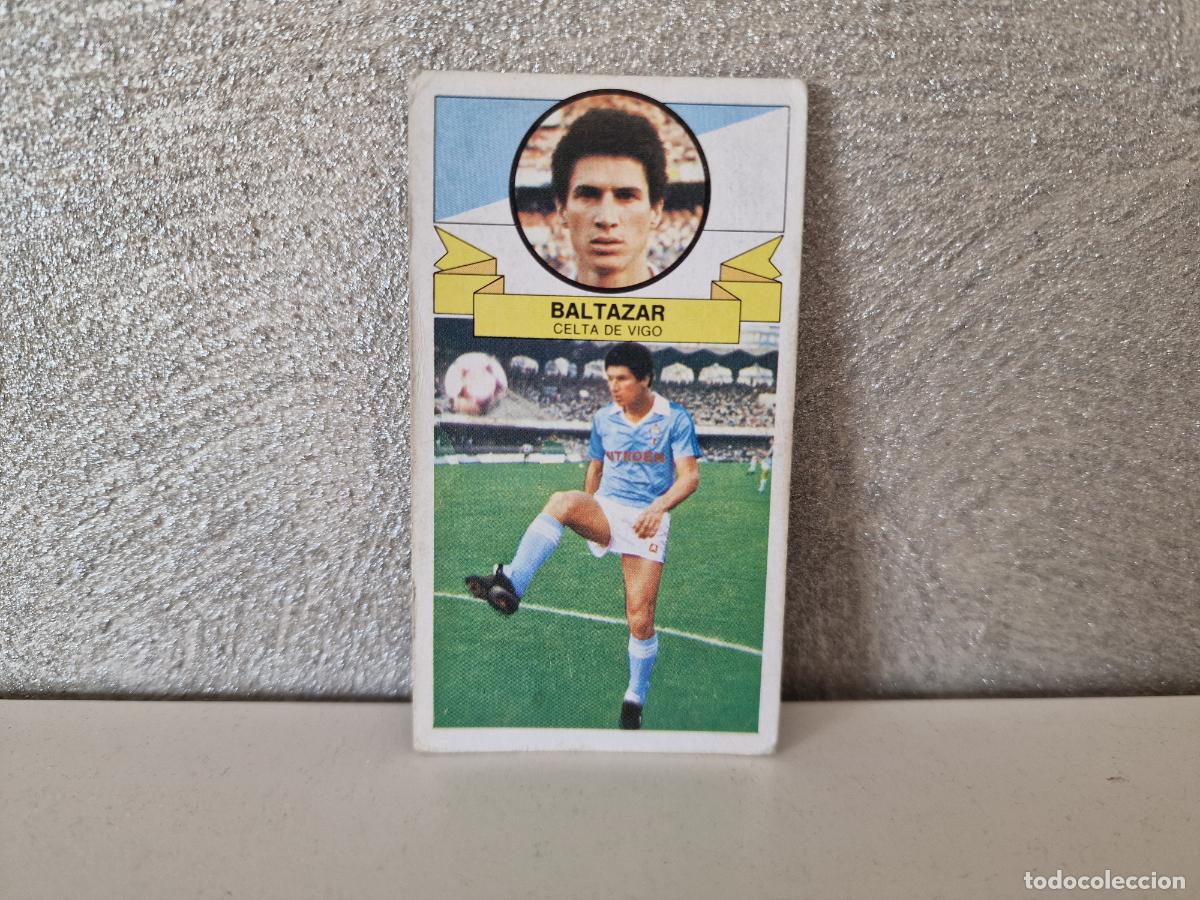 Cromos de f&uacute;tbol: COLOCA BALTAZAR LIGA ESTE 85 86 SIN PEGAR