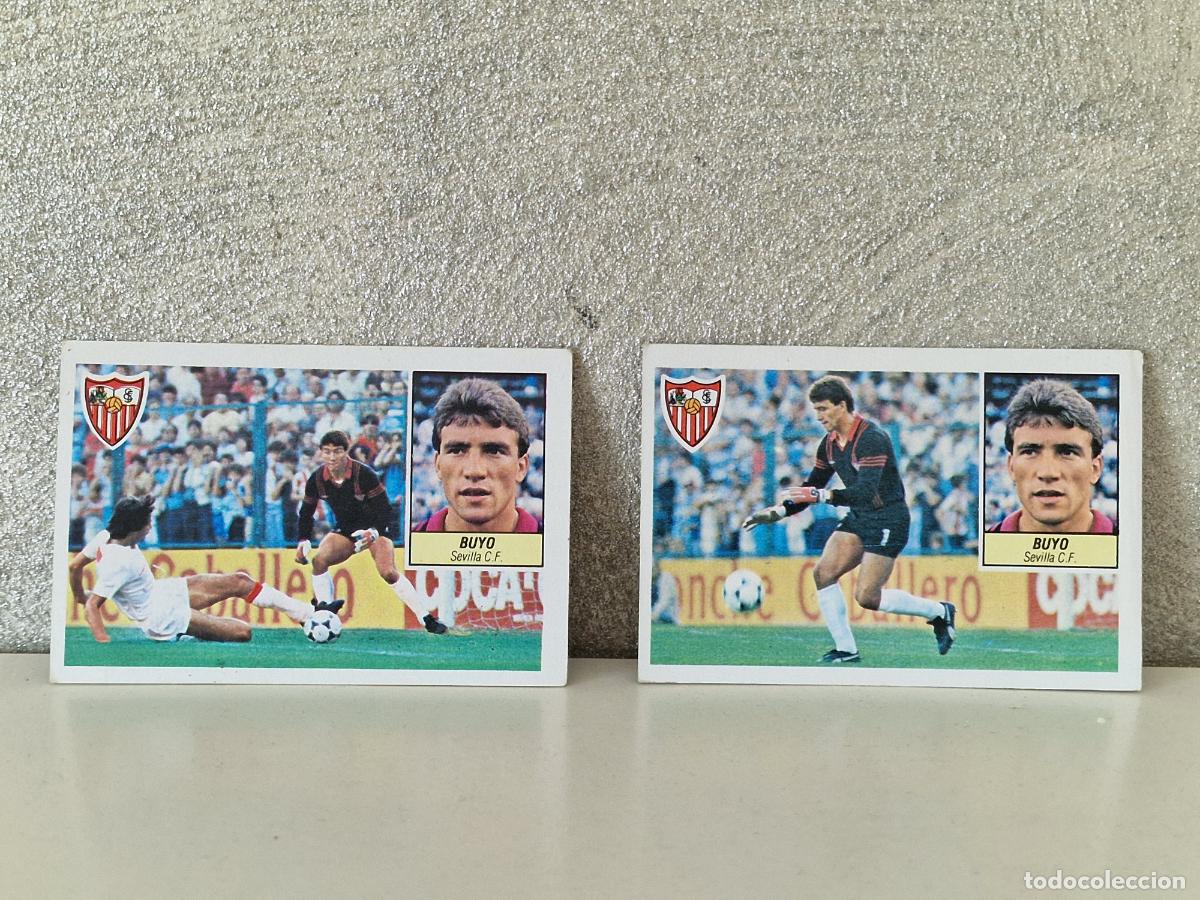 Cromos de f&uacute;tbol: BUYO VERSION DIF&Iacute;CIL LIGA ESTE 84 85 SIN PEGAR