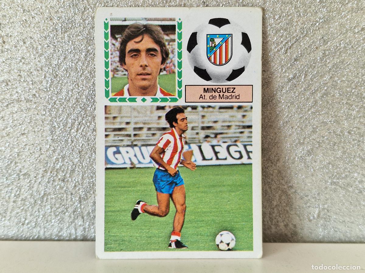 Cromos de f&uacute;tbol: COLOCA MINGUEZ LIGA ESTE 83 84 SIN PEGAR