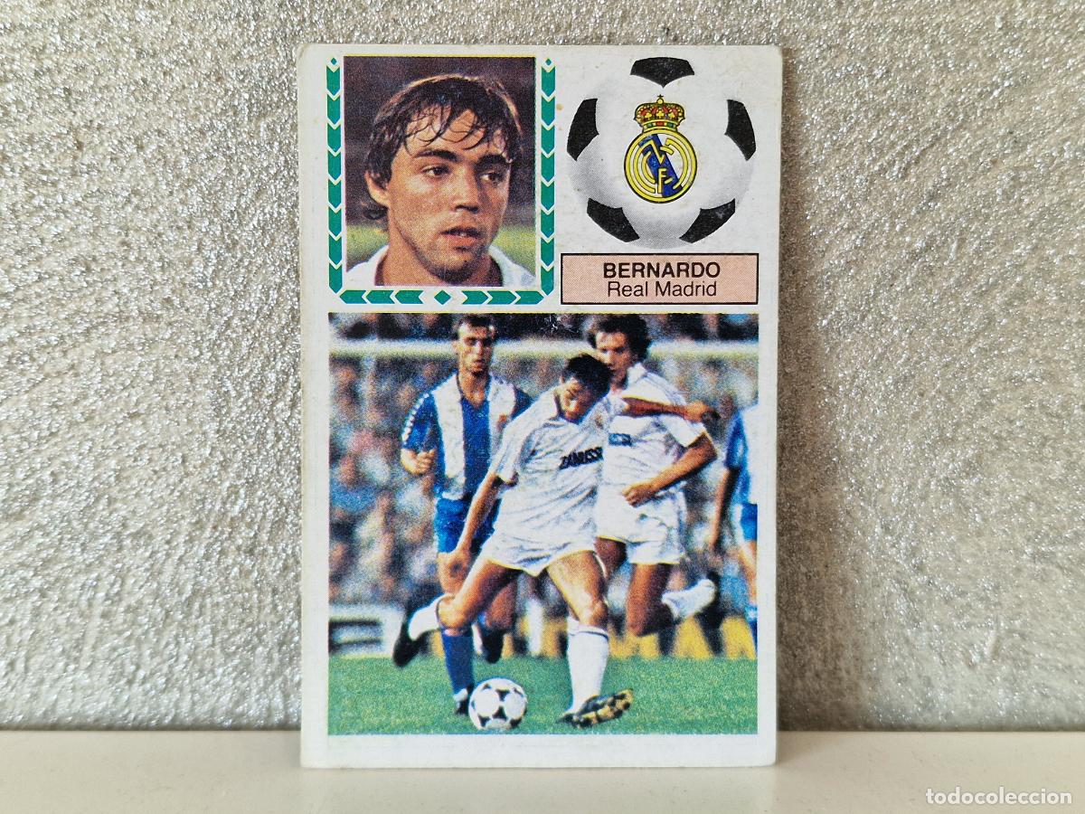 Cromos de f&uacute;tbol: COLOCA BERNARDO LIGA ESTE 83 84 SIN PEGAR