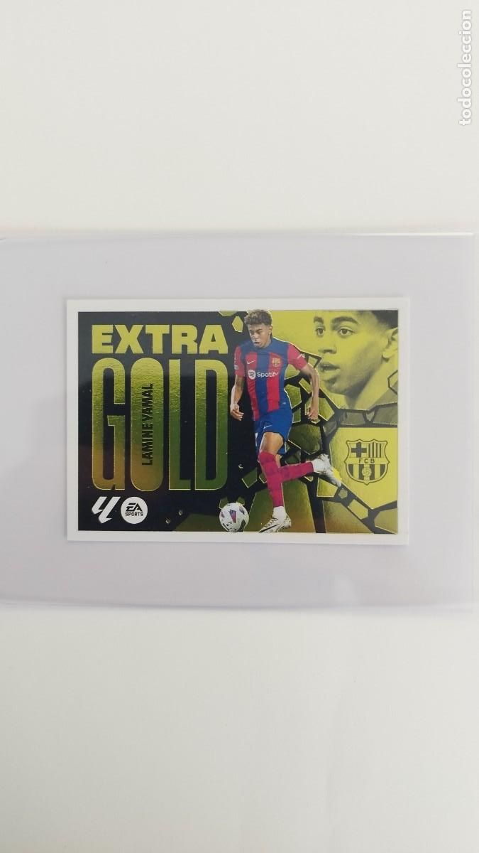 Cromos de Futebol: LAMINE YAMAL EXTRA GOLD LIGA ESTE 24 25 2024 2025