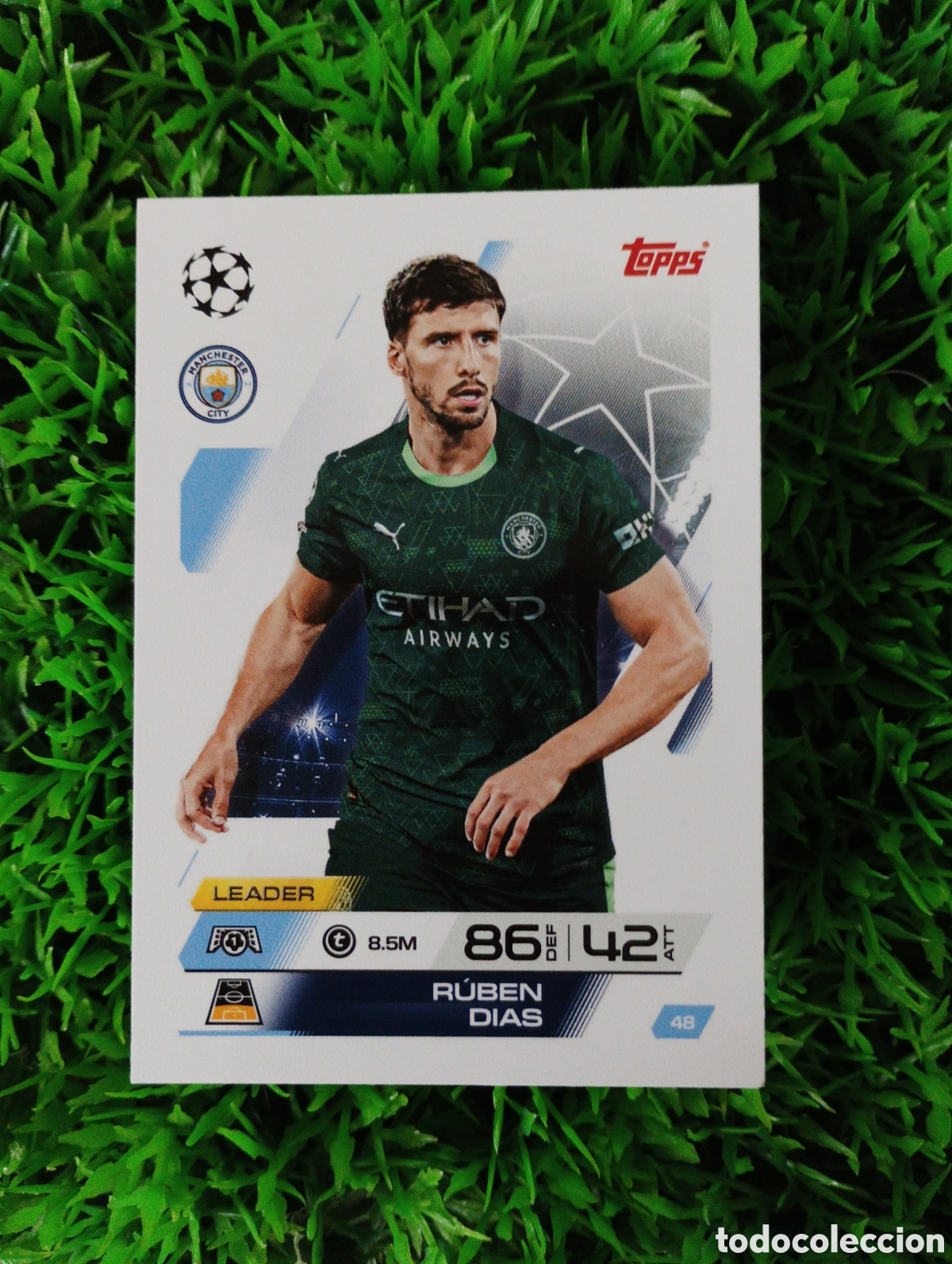 Cromos de Futebol: Ruben Dias Manchester City Match Attax 25-26 # 48