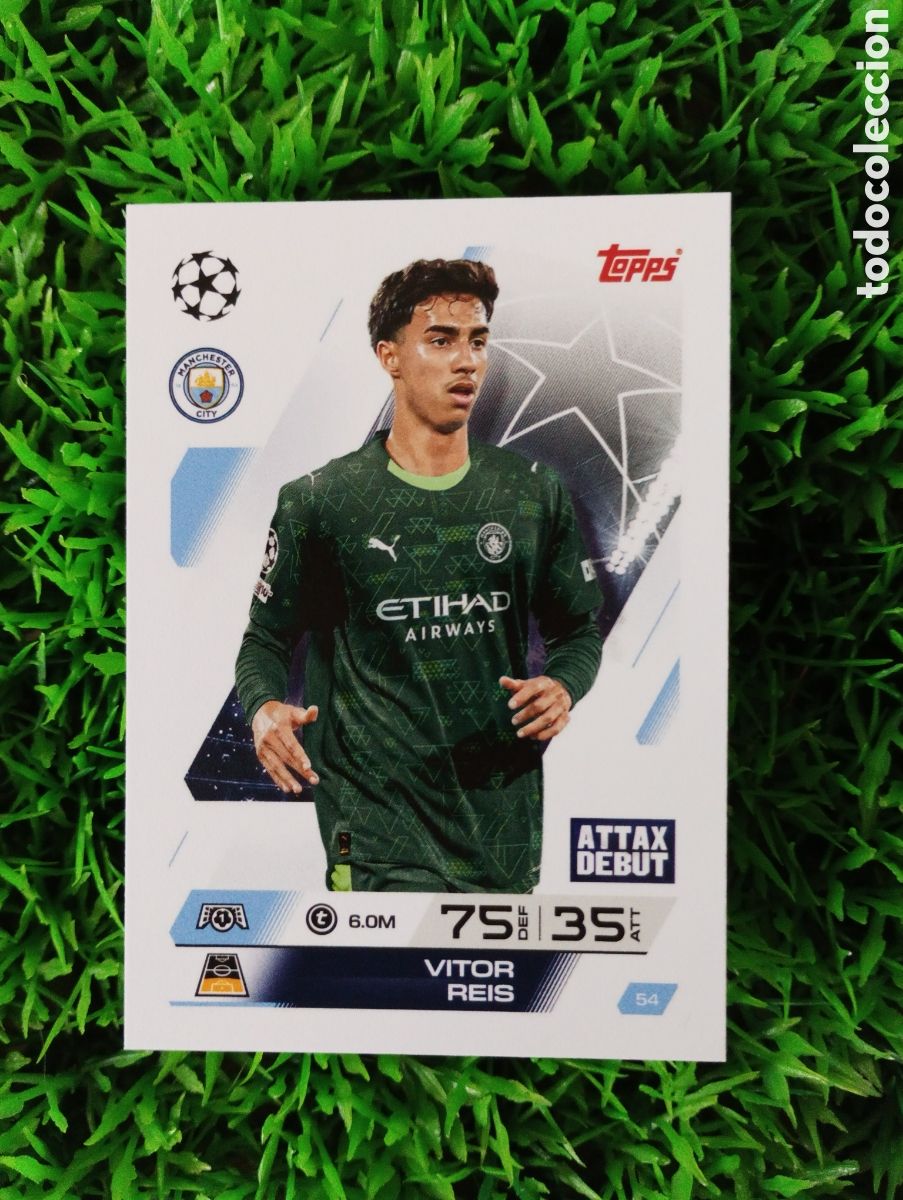 Cromos de Futebol: Vitor Reis Manchester City Match Attax 25-26 # 54