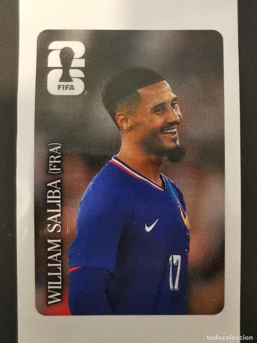 Cromos de f&uacute;tbol: Panini Fifa World Cup 2026 Cromo Coca-Cola William Saliba (Francia)