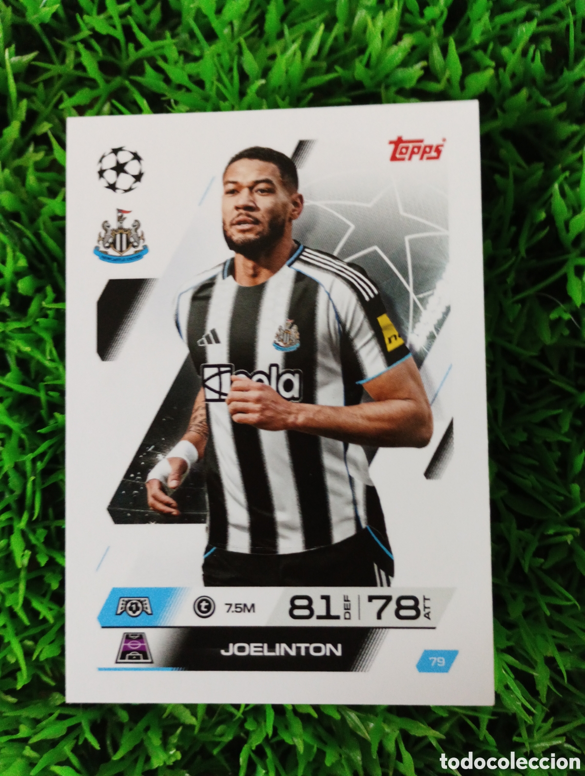 Cromos de f&uacute;tbol: Joelinton Newcastle Match Attax 25-26 # 79
