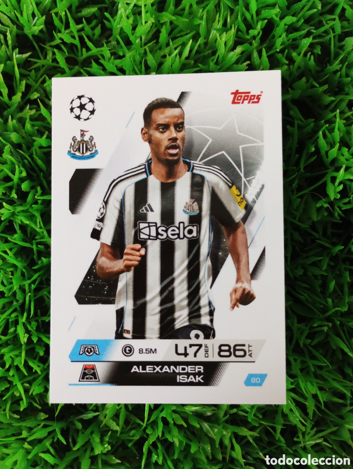 Cromos de f&uacute;tbol: Isak Newcastle Match Attax 25-26 # 80