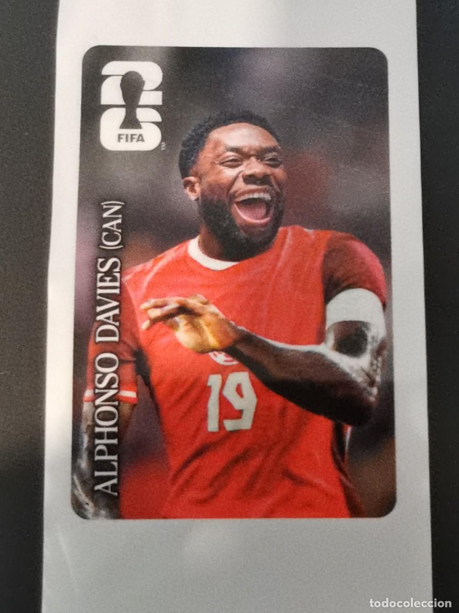 Cromos de f&uacute;tbol: Panini Fifa World Cup 2026 Cromo Coca-Cola Alphonso Davies (Canada)