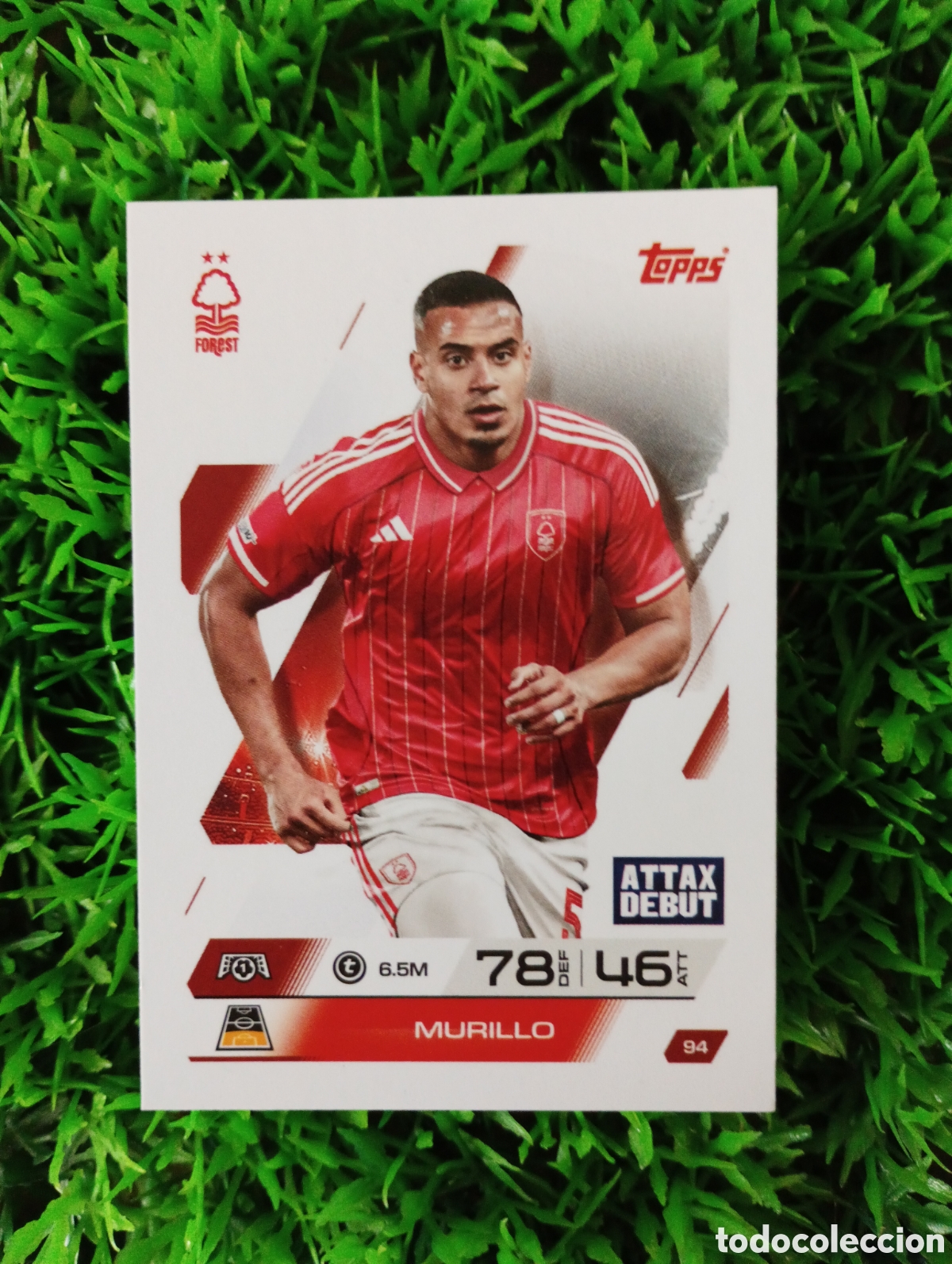 Cromos de f&uacute;tbol: Murillo Nottingham Forest Match Attax 25-26 # 94