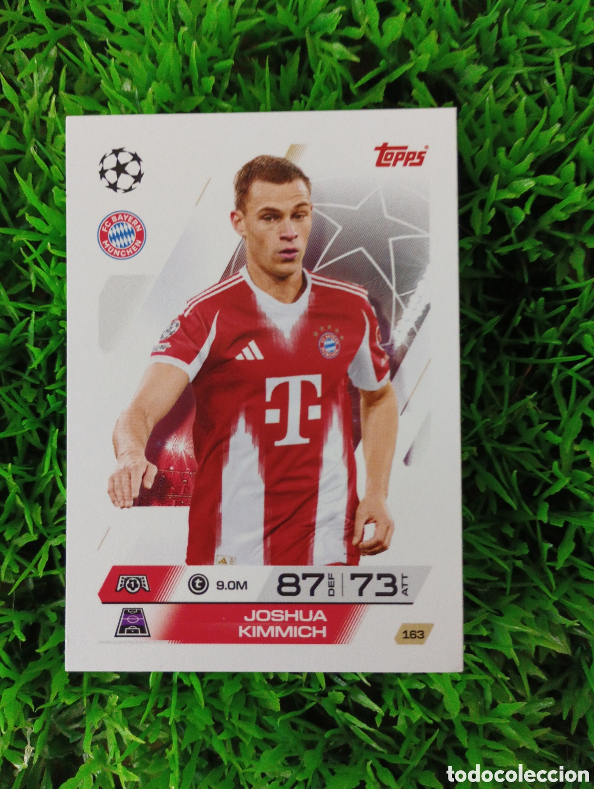 Cromos de f&uacute;tbol: Kimmich Bayern Munich Match Attax 25-26 # 163