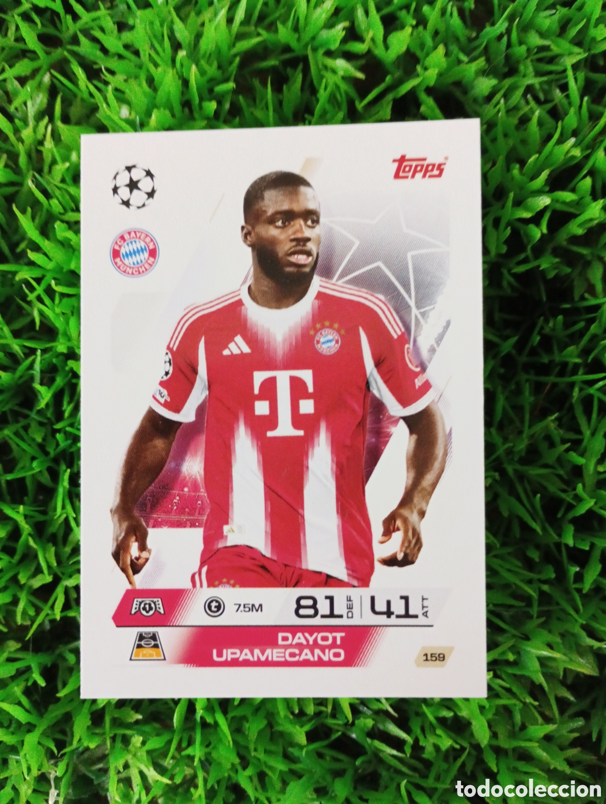 Cromos de f&uacute;tbol: Upamecano Bayern Munich Match Attax 25-26 # 159