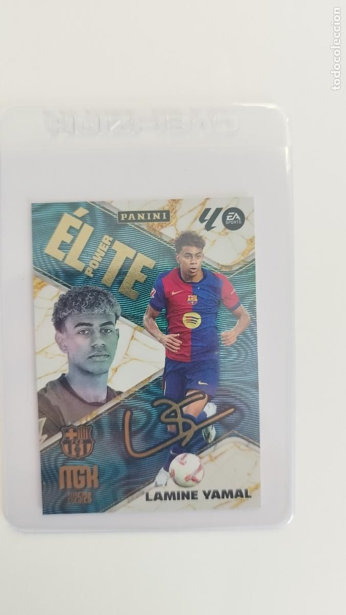 Cromos de f&uacute;tbol: LAMINE YAMAL LIGA ELITE POWER 2025 2026 #P9