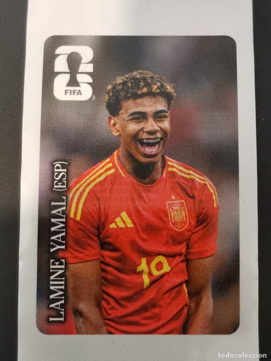 Cromos de f&uacute;tbol: Panini Fifa World Cup 2026 Cromo Coca-Cola Lamine Yamal (Espa&ntilde;a)
