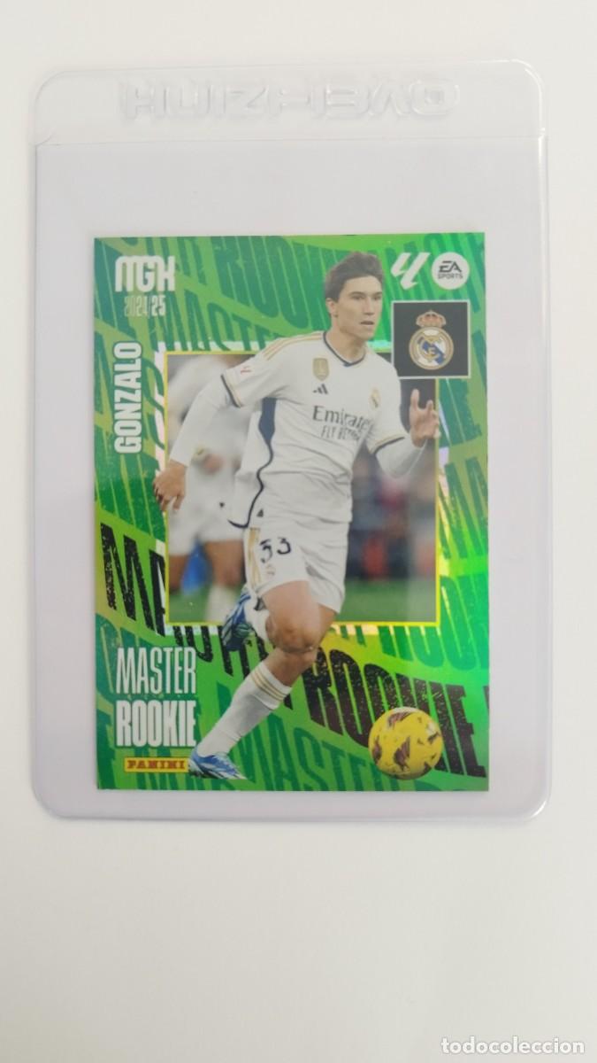 Cromos de f&uacute;tbol: 412 GONZALO REAL MADRID MASTER ROOKIE ⚽ PANINI LIGA MEGACRACKS 24 25 2024 2025 ⚽
