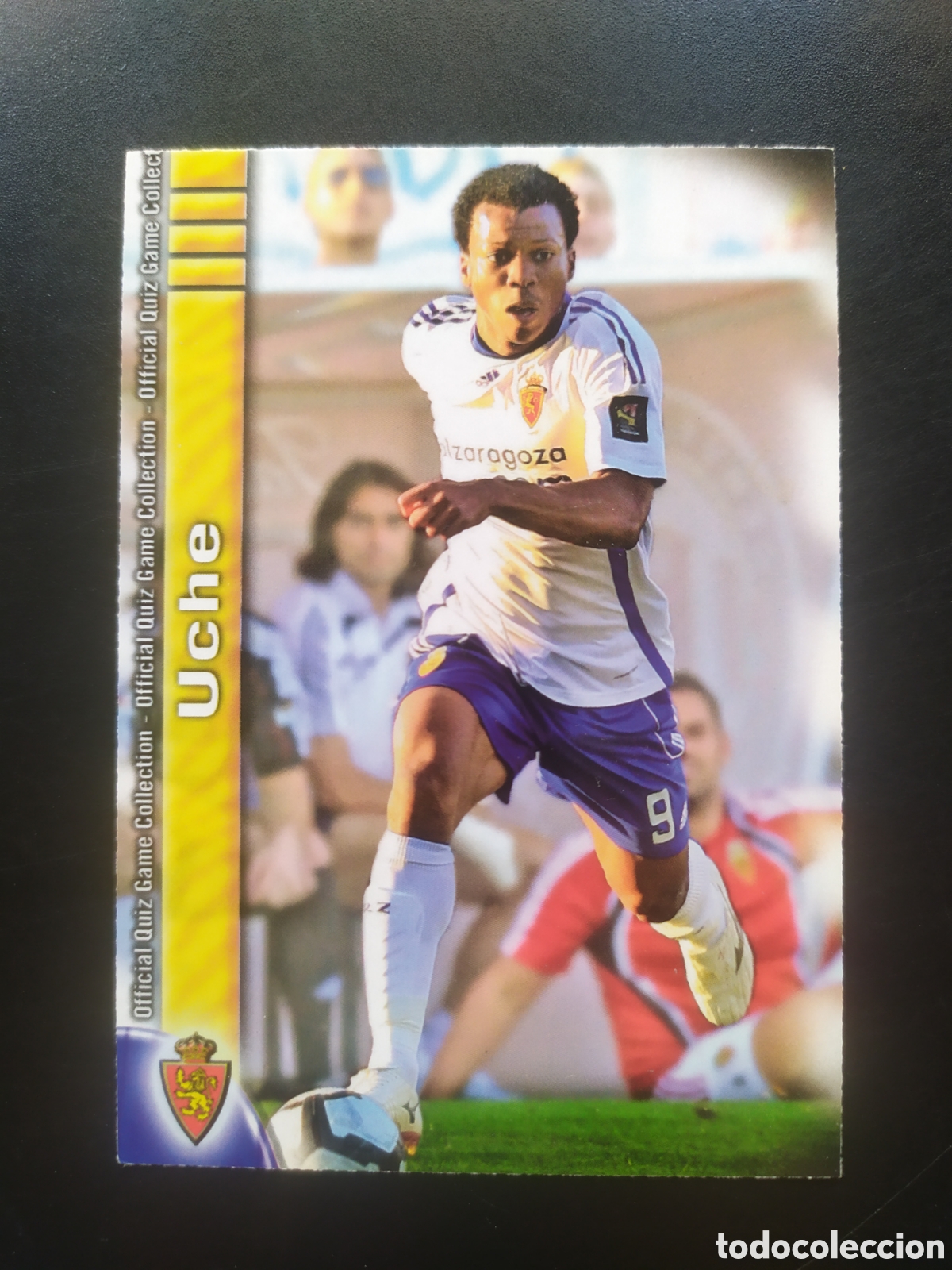 Cromos de f&uacute;tbol: Mundicromo fichas Liga 2009 2010 09 10 Uche n&deg; 507 Real Zaragoza