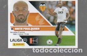 Cromos de f&uacute;tbol: CROMO DE LA LIGA DE F&Uacute;TBOL EDITO ESTE Y PANINI FOULQUIER VALENCIA .CF N&ordm; 5 DE LIGA 2026 / 27