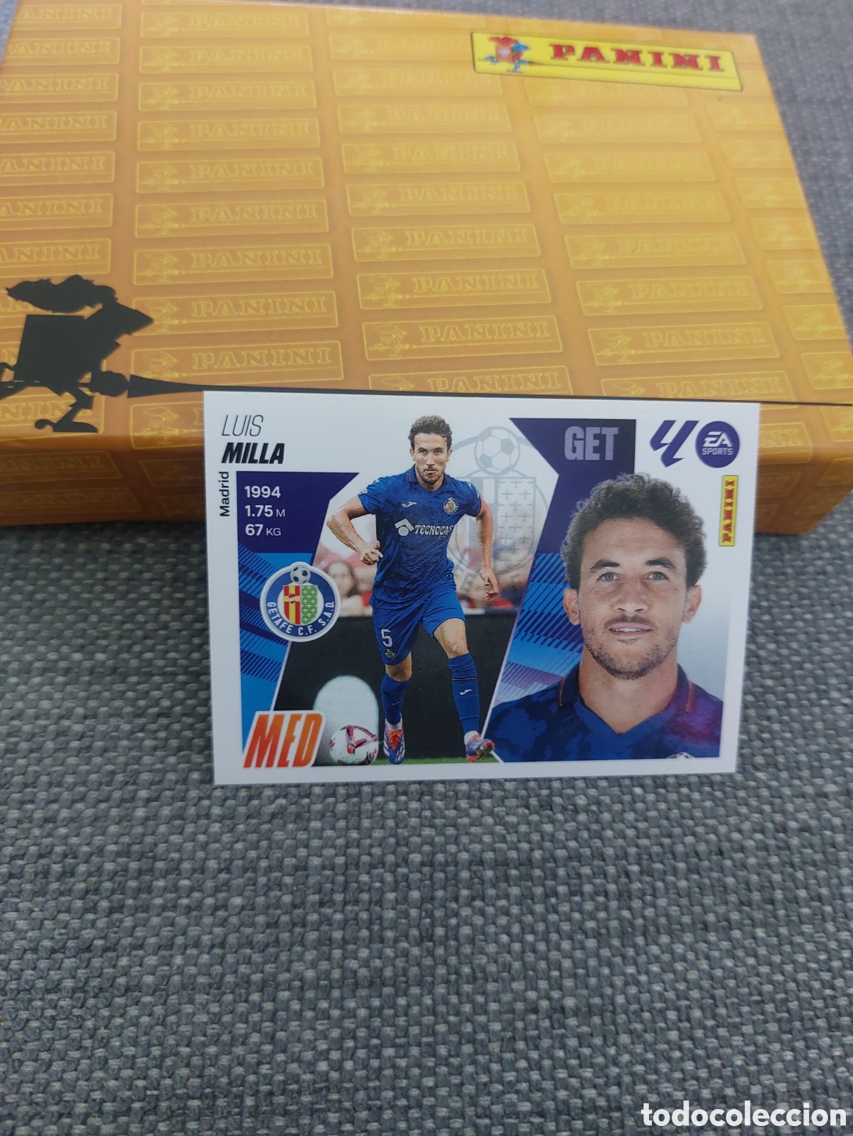 Cromos de f&uacute;tbol: 14 MILLA GETAFE PANINI LIGA ESTE 25 26 2025 2026