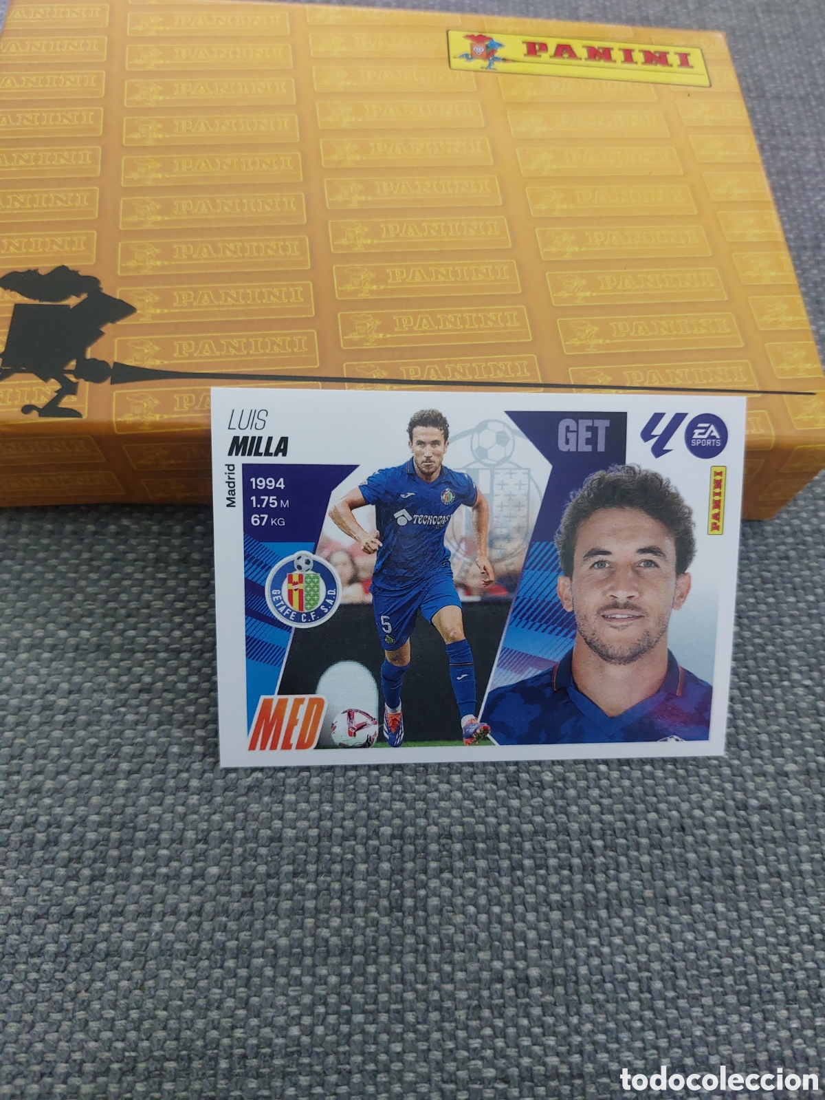 Cromos de f&uacute;tbol: 14 MILLA GETAFE PANINI LIGA ESTE 25 26 2025 2026