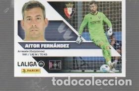 Cromos de f&uacute;tbol: CROMO DE LA LIGA DE F&Uacute;TBOL EDITO ESTE Y PANINI AITOR FERN&Aacute;NDEZ CA. OSASUNA N&ordm; 4 DE LIGA 2026 / 27