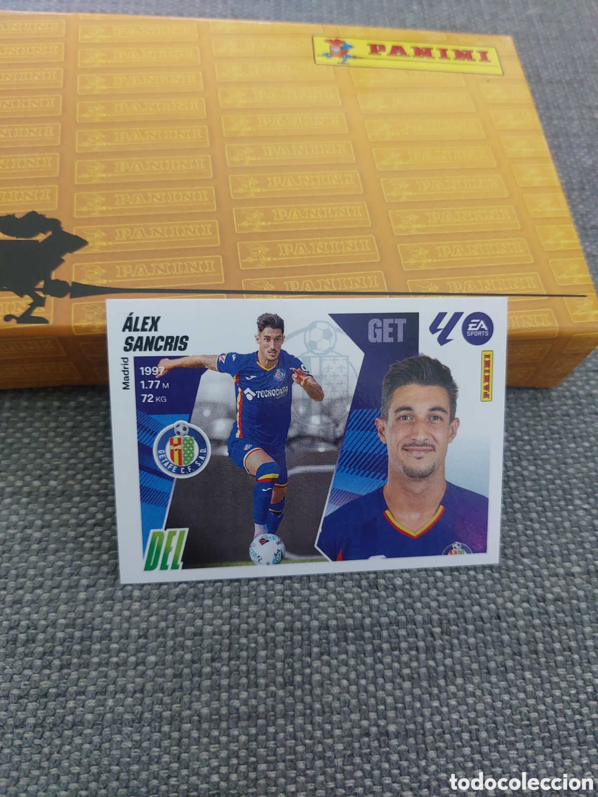Cromos de f&uacute;tbol: 20 BIS ALEX SANCRIS GETAFE PANINI LIGA ESTE 25 26 2025 2026