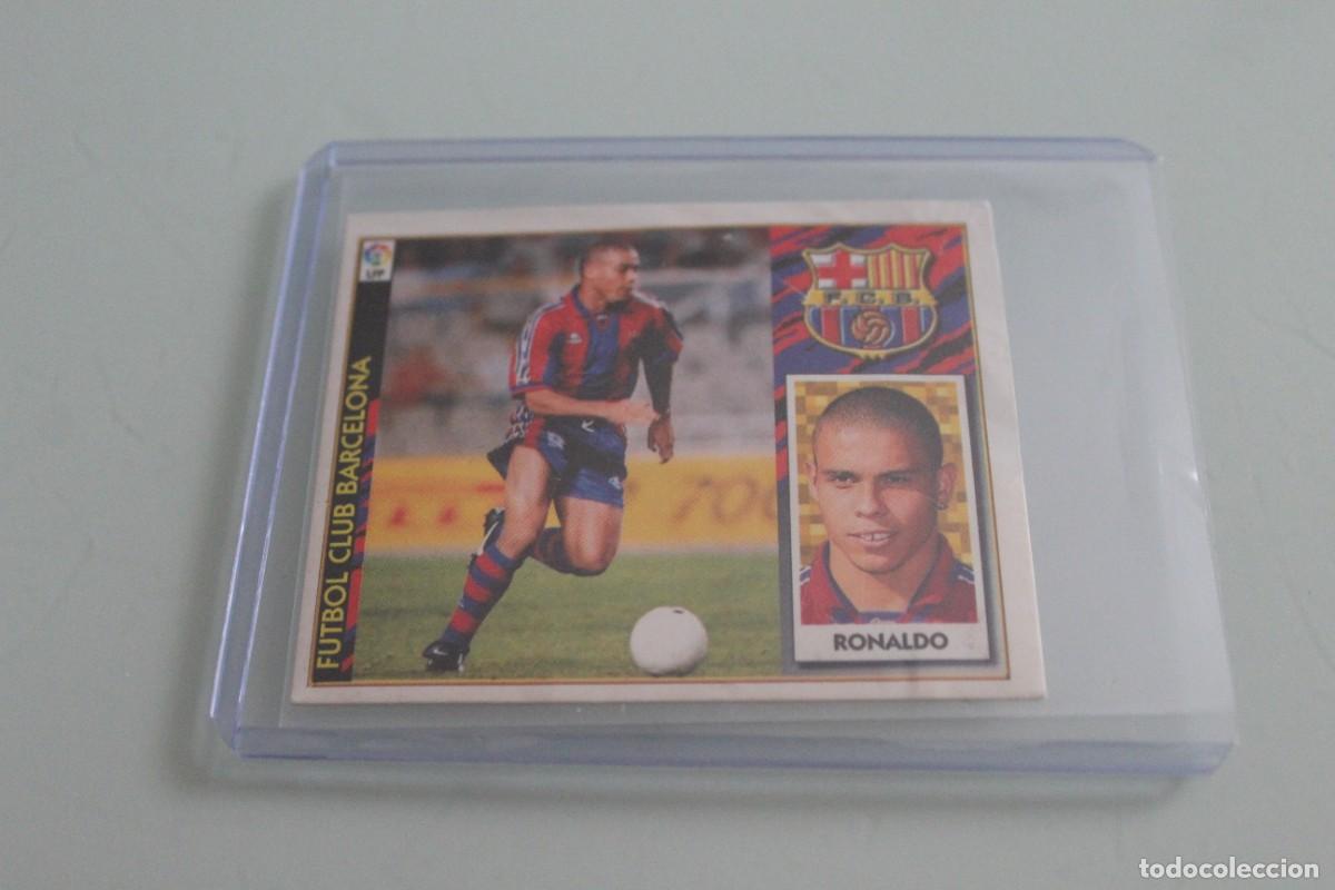 Cromos de f&uacute;tbol: ESTE 97 98 RONALDO RECUPERADO DE &Aacute;LBUM