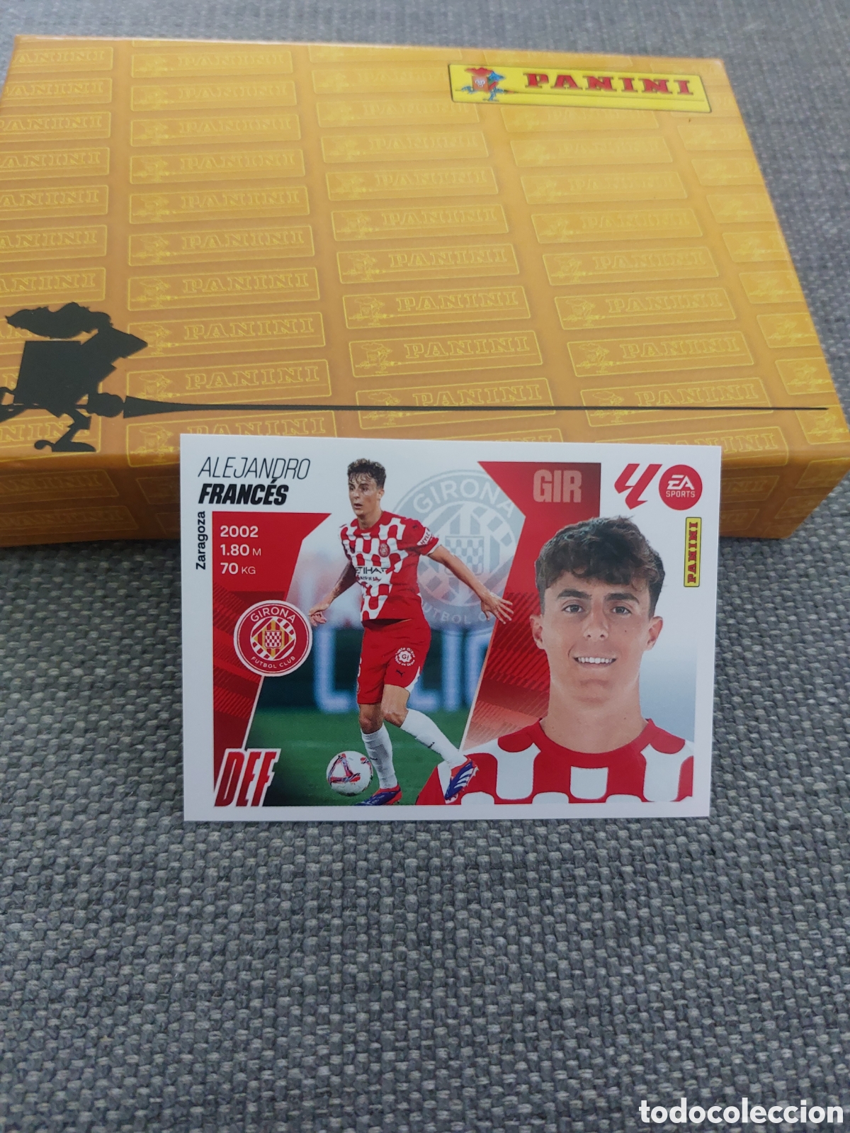Football Stickers: 6 FRANCES GIRONA PANINI LIGA ESTE 25 26 2025 2026