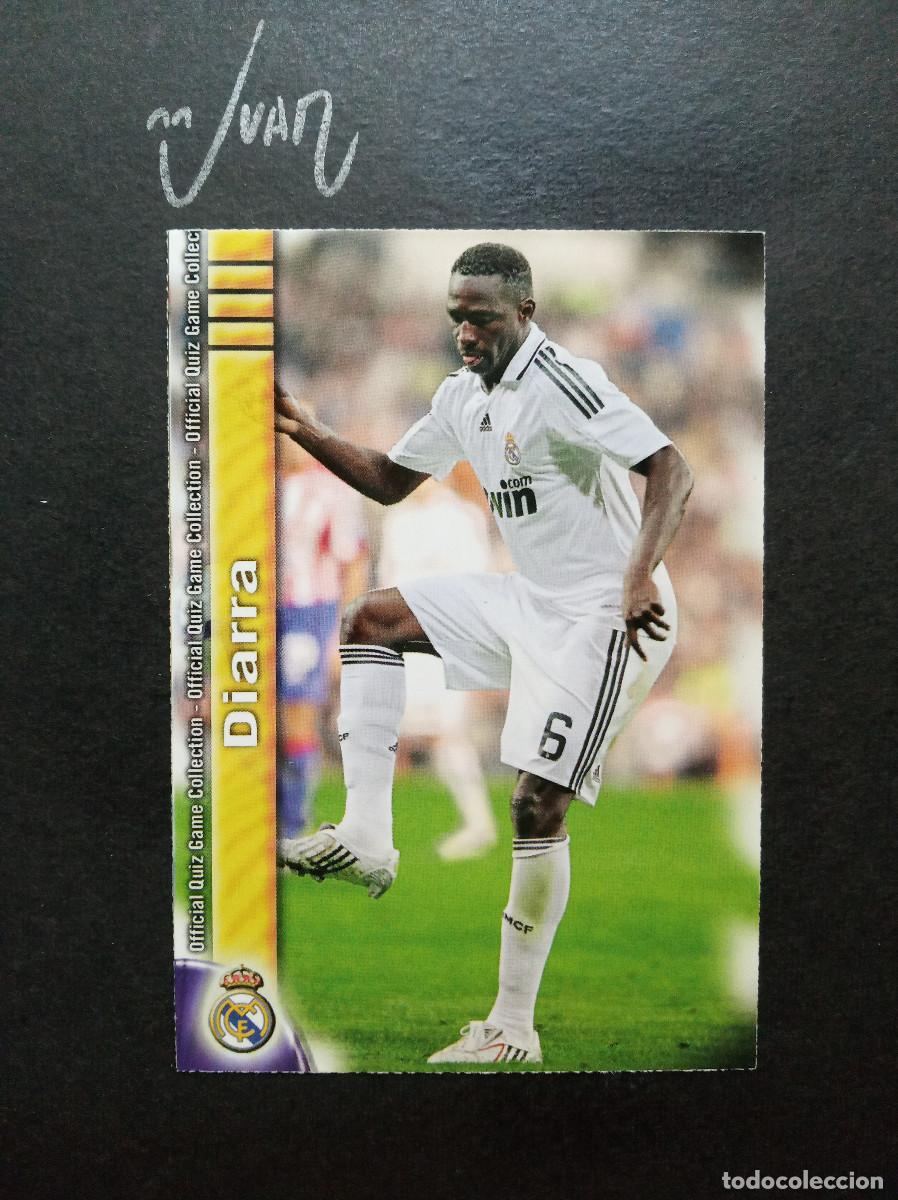 Cromos de f&uacute;tbol: N&ordm; 644 FICHAJE UH DIARRA REAL MADRID ⚽ MUNDICROMO &reg; FICHAS QUIZ GAME LIGA FUTBOL 2009 2010 09 10