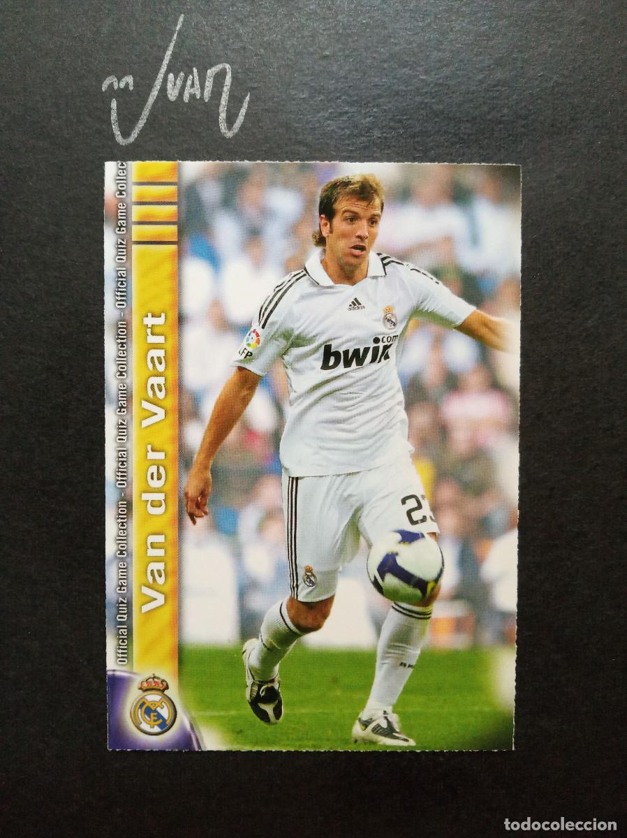 Cromos de f&uacute;tbol: N&ordm; 645 FICHAJE UH VAN DER VAART REAL MADRID ⚽ MUNDICROMO &reg; FICHAS QUIZ LIGA FUTBOL 2009 2010 09 10