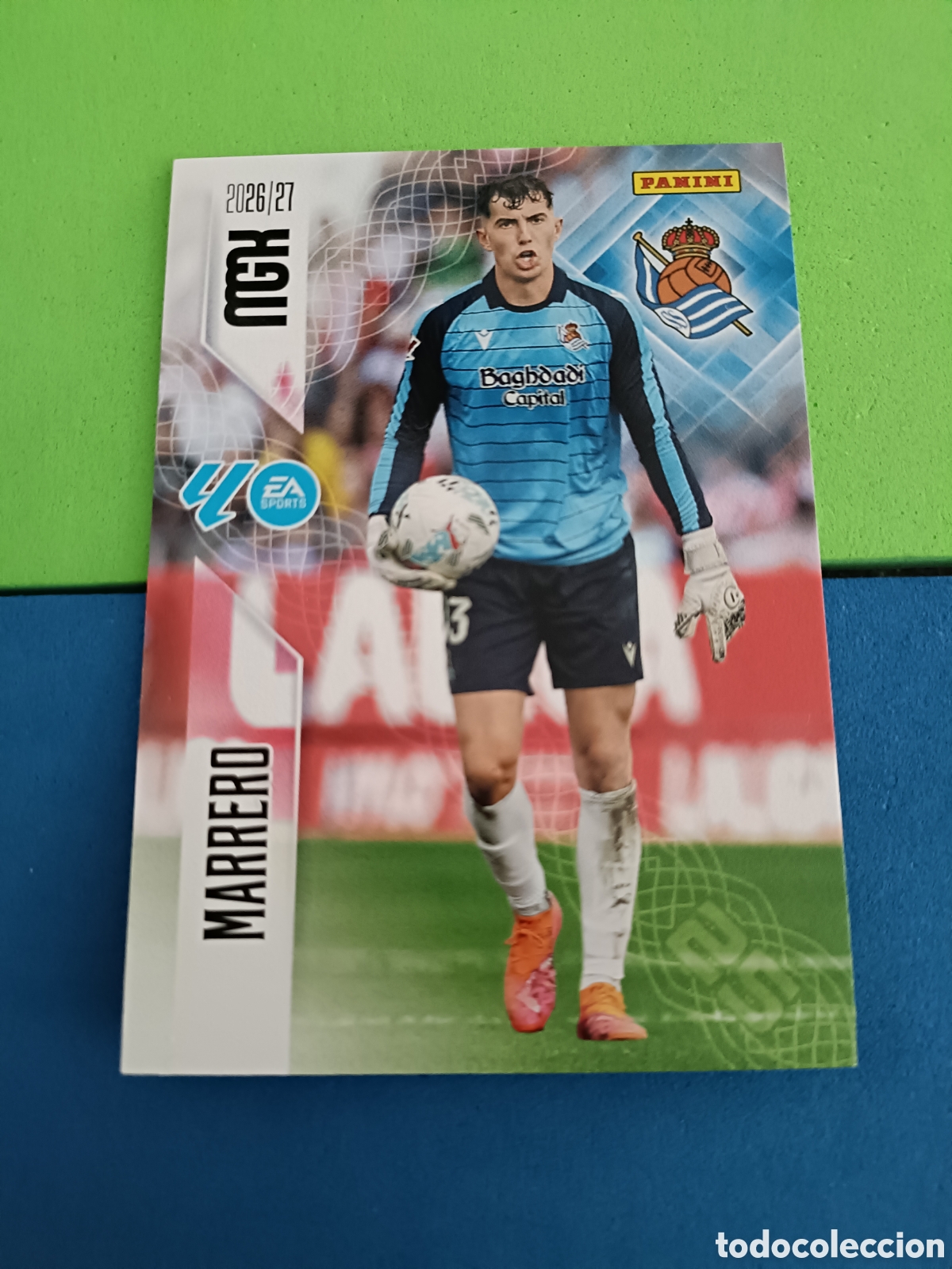 Cromos de f&uacute;tbol: PANINI 2026 2027 MGK MEGACRACKS 25 Aniversario - Real Sociedad 309 Marrero