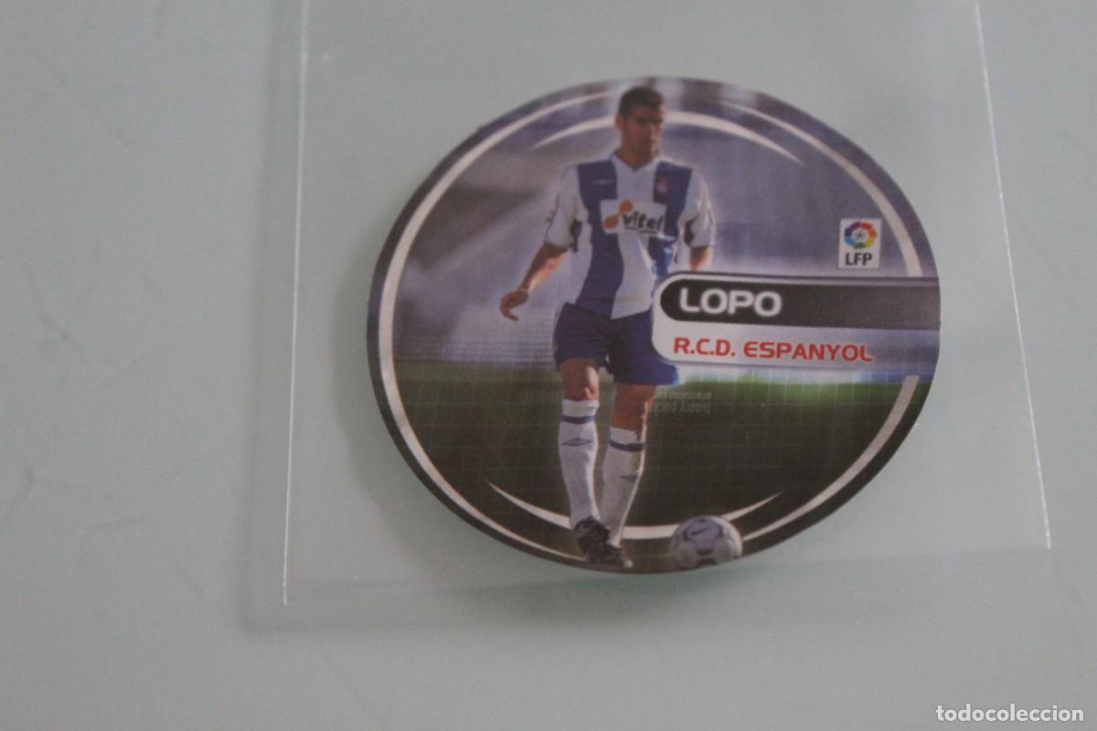 Cromos de f&uacute;tbol: ESTE 03 04 J&Oacute;VENES CRACKS NUTELLA LOPO RECUPERADO DE &Aacute;LBUM