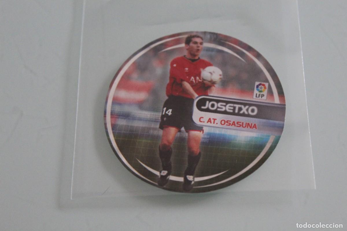 Cromos de f&uacute;tbol: ESTE 03 04 J&Oacute;VENES CRACKS NUTELLA JOSETXO RECUPERADO DE &Aacute;LBUM
