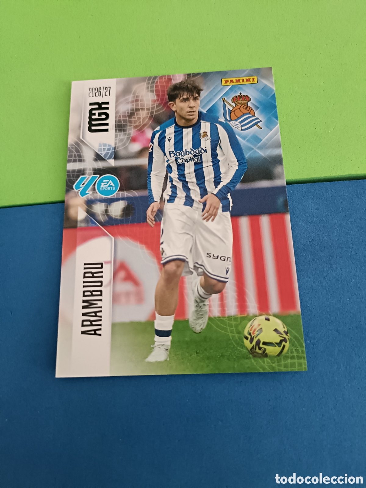 Football Stickers: PANINI 2026 2027 MGK MEGACRACKS 25 Aniversario - Real Sociedad 310 Aramburu