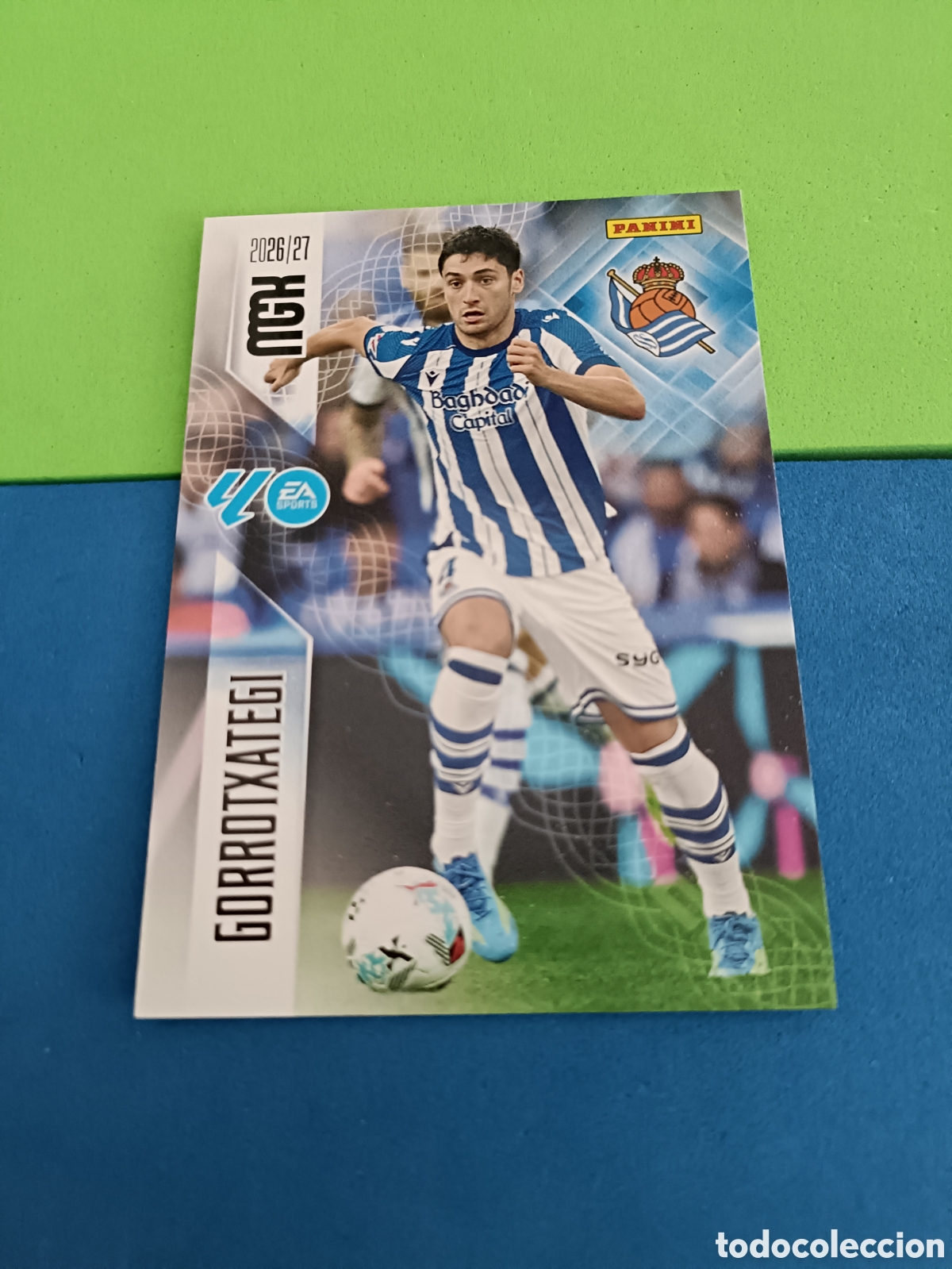 Football Stickers: PANINI 2026 2027 MGK MEGACRACKS 25 Aniversario - Real Sociedad 315 Gorrotxategi