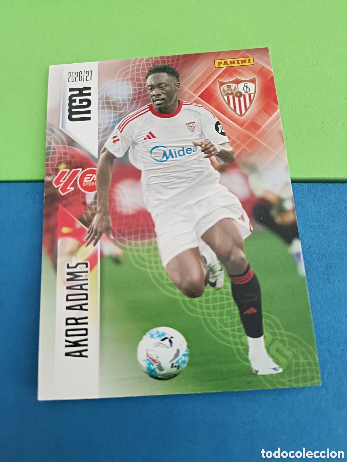 Football Stickers: PANINI 2026 2027 MGK MEGACRACKS 25 Aniversario - Sevilla 341 Akor Adams
