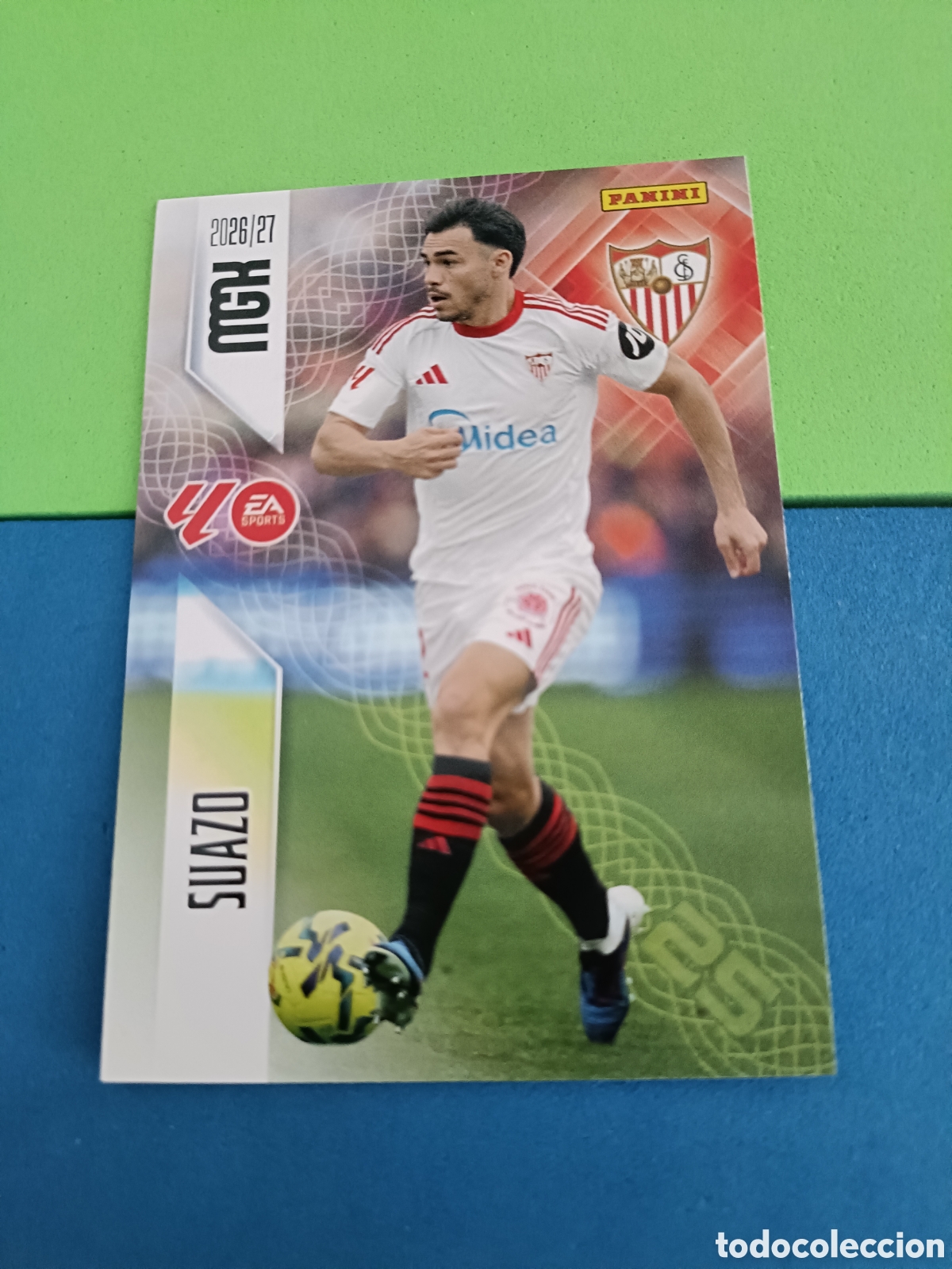 Cromos de f&uacute;tbol: PANINI 2026 2027 MGK MEGACRACKS 25 Aniversario - Sevilla 333 Suazo