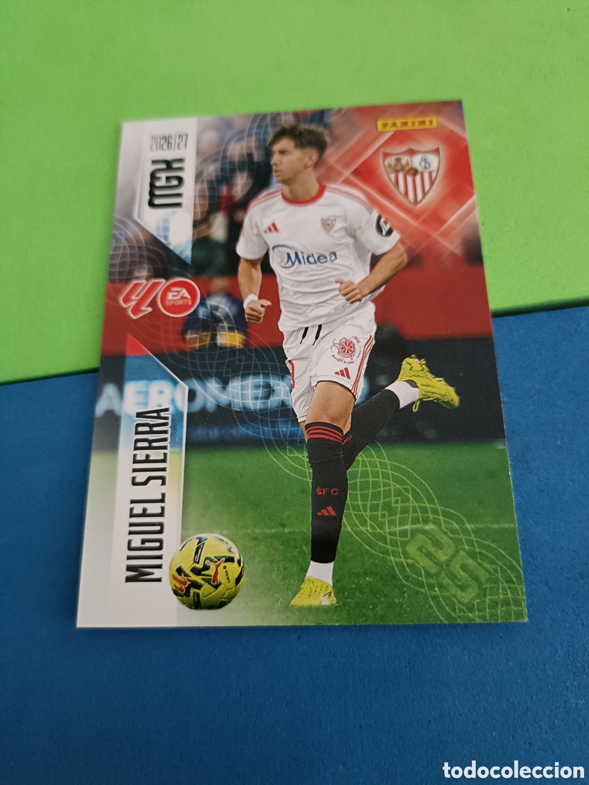 Football Stickers: PANINI 2026 2027 MGK MEGACRACKS 25 Aniversario - Sevilla 338 Miguel Sierra