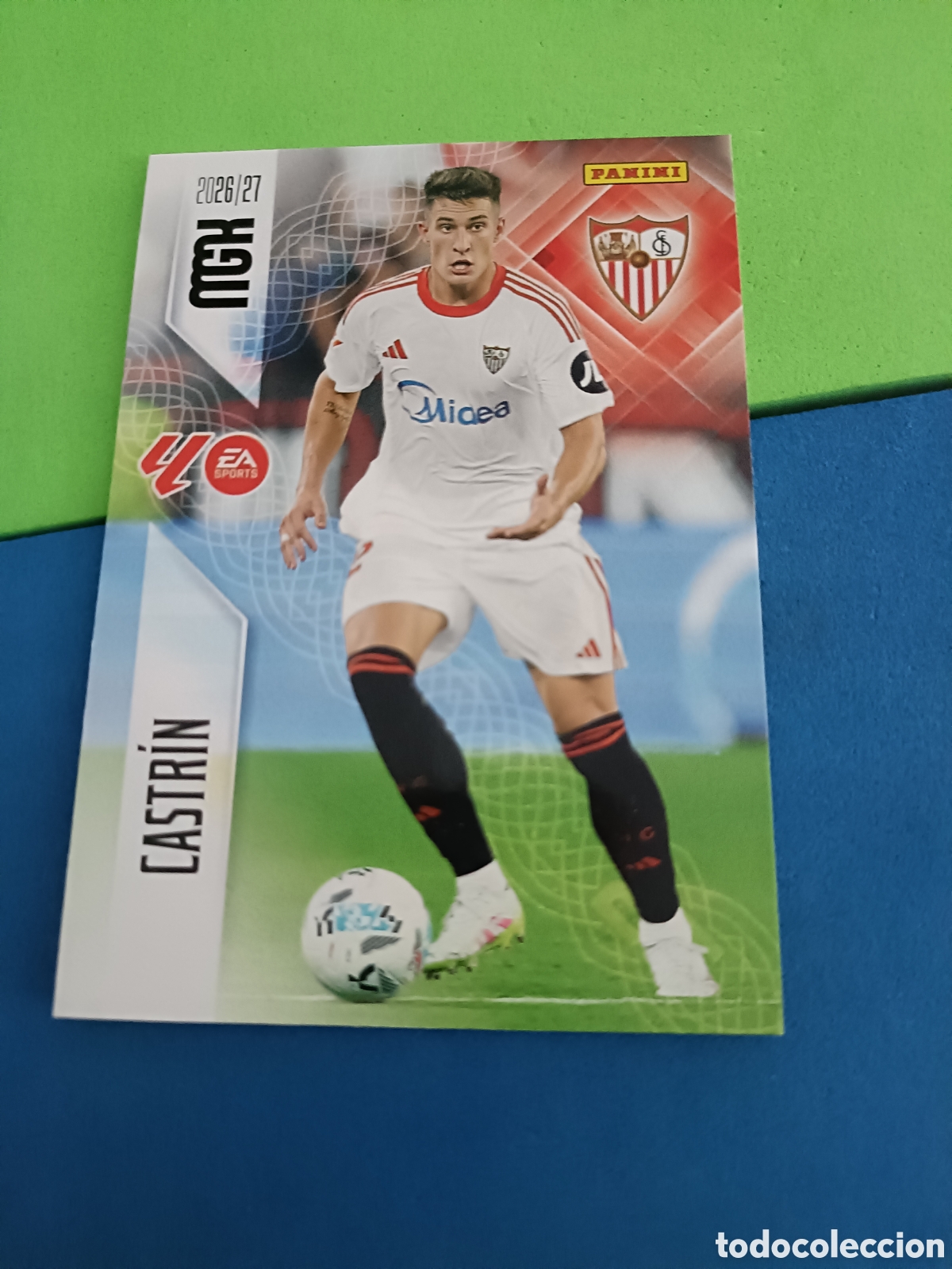 Cromos de f&uacute;tbol: PANINI 2026 2027 MGK MEGACRACKS 25 Aniversario - Sevilla 332 Castrin
