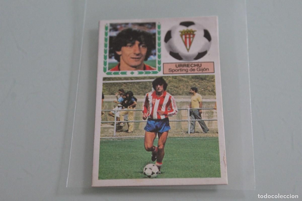 Cromos de f&uacute;tbol: ESTE 83 84 URRECHU BAJA RECUPERADO DE &Aacute;LBUM
