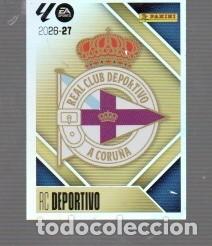 Fu&szlig;ball-Sticker: CROMO DE LA LIGA DE F&Uacute;TBOL EDITO ESTE Y PANINI ESCUDO RC. DEPORTIVO N&ordm;1 DE LIGA 2026 / 27