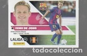 Fu&szlig;ball-Sticker: CROMO DE LA LIGA DE F&Uacute;TBOL EDITO ESTE Y PANINI DE JONG FC.BARCELONA N&ordm;12 DE LIGA 2026 / 27