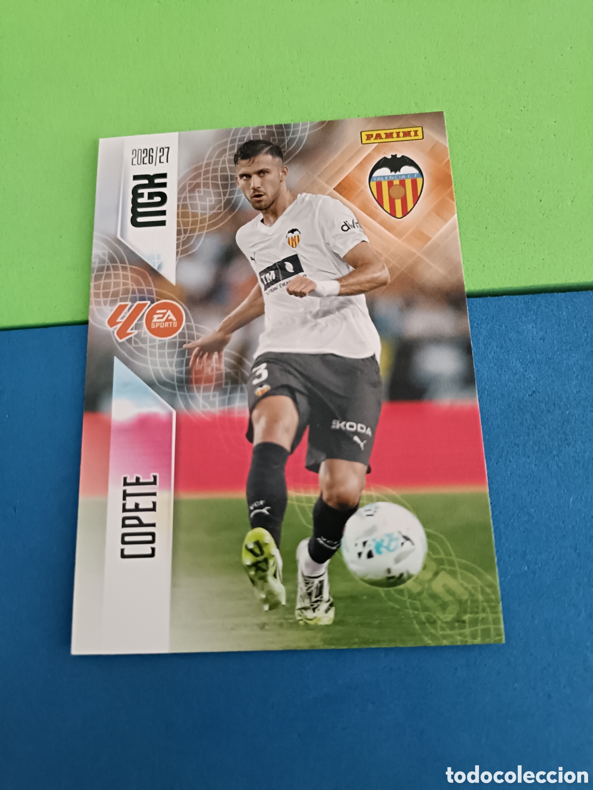 Fu&szlig;ball-Sticker: PANINI 2026 2027 MGK MEGACRACKS 25 Aniversario - Valencia 349 Copete
