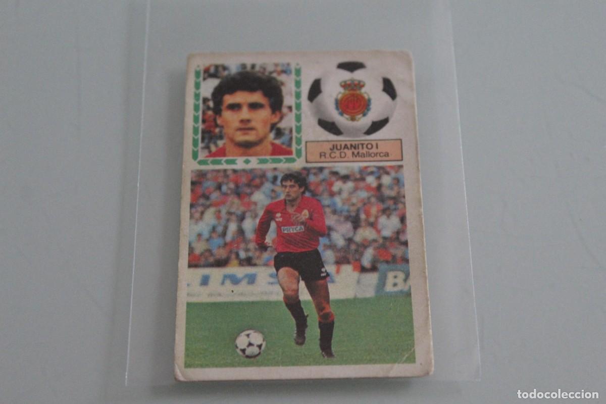 Cromos de f&uacute;tbol: ESTE 83 84 JUANITO I COLOCA RECUPERADO DE &Aacute;LBUM